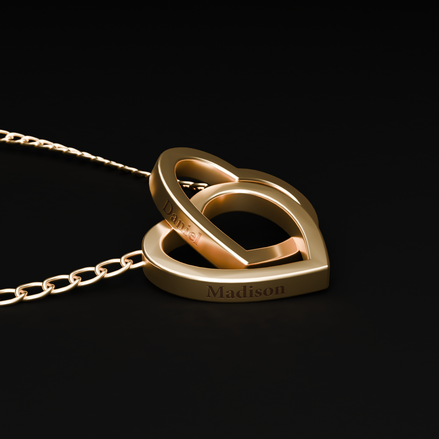 Eternal Love Rose Box w/ Engraved Necklace